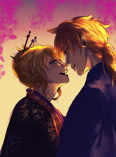 Moreso on practicing on doing lighting color keys to depict a certain mood in the frame, which is "tenderness" in this case between the couple.